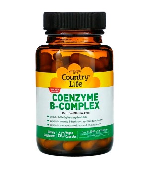 Витамины и минералы Country Life Country Life Coenzyme B-Complex Caps