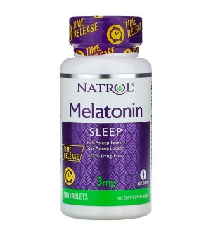 Мелатонин и Gaba (для сна) Natrol Natrol Melatonin 3 mg Time Release
