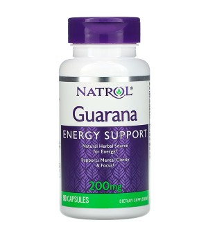 Изотоники и энергетики Natrol Natrol Guarana 200 mg