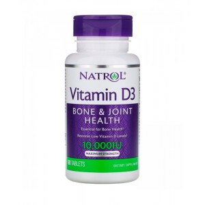 Natrol Vitamin D3 10000 IU