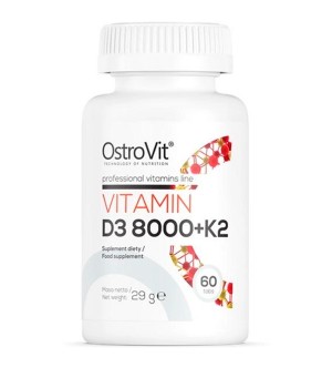 Вітаміни та мінерали OstroVit Ostrovit Vitamin D3 8000 + K2