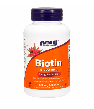 Вітаміни та мінерали Now Foods Now Foods Biotin 5000 мкг