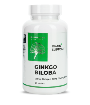 Витамины и минералы Progress Nutrition Progress Nutrition Ginkgo biloba 120 mg + Ginseng Extracts 60 mg