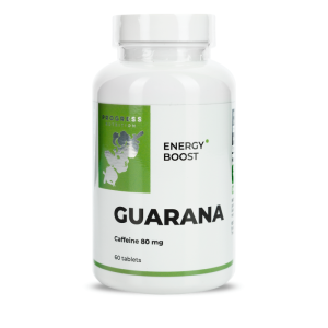 Progress Nutrition Guarana Extract 200 mg with Caffeine 80 mg