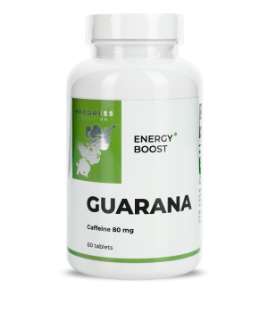 Витамины и минералы Progress Nutrition Progress Nutrition Guarana Extract 200 mg with Caffeine 80 mg
