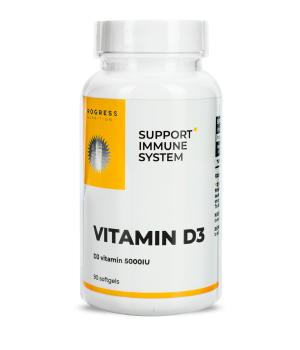 Витамины и минералы Progress Nutrition Progress Nutrition Vitamin D3 5000 IU