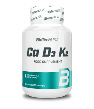 Вітаміни та мінерали BioTech Biotech Ca-D3-K2