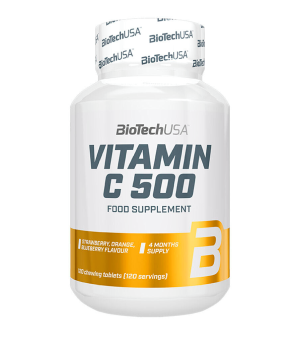 Витамины и минералы BioTech Biotech Vitamin C 500 mg