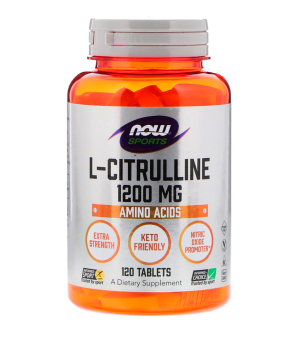 Цитрулін Now Foods Now Sports L-citrulline 1200 mg