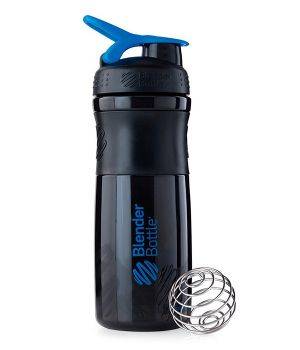 Шейкери Blender Bottle Sport Mixer Black Blue (840 мл)