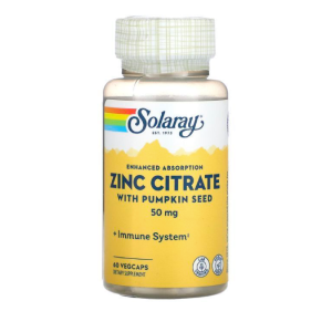 Solaray Zinc Citrate 50 мг