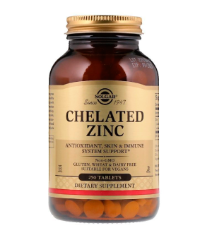 Вітаміни та мінерали Solgar Solgar Chelated Zinc