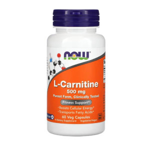Now Foods L-carnitine 500 мг
