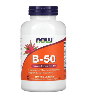 Витамины и минералы Now Foods Now Foods B-50 (Комплекс витаминов В)