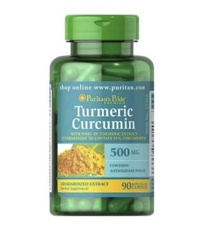 Витамины и минералы Puritan's Pride Puritan's Pride Turmeric Curcumin 500 мг
