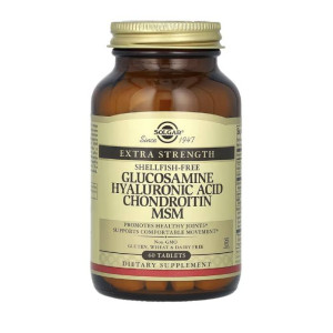 Solgar Glucosamine Hyaluronic Acid Chondroitin MSM