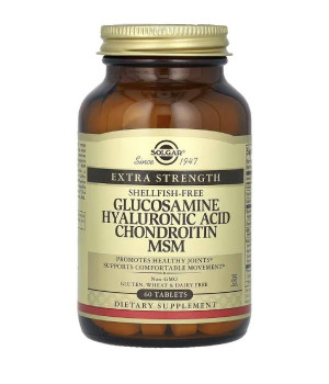 Суставы и связки Solgar Solgar Glucosamine Hyaluronic Acid Chondroitin MSM