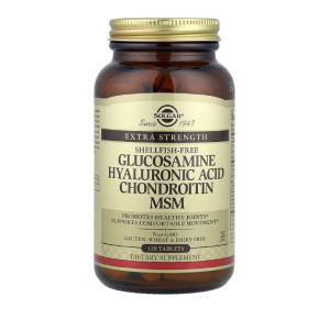 Solgar Glucosamine Hyaluronic Acid Chondroitin MSM