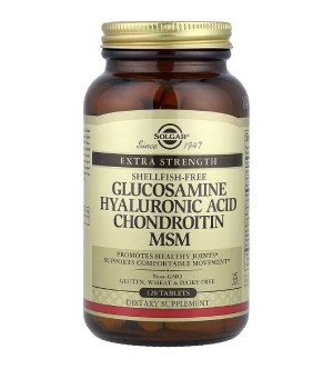 Суглоби і зв'язки Solgar Solgar Glucosamine Hyaluronic Acid Chondroitin MSM