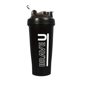 BraveU Shaker 700 ml Black