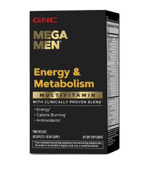 Витамины и минералы GNC GNC Mega Men Energy and Metabolism