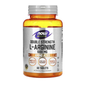 Now L-Arginine Double Strength 1000 мг