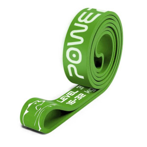 Резинка для фитнеса и кроссфита (Эспандер-петля (5-14 кг)) PowerPlay 4115 Power Band Light Желтая