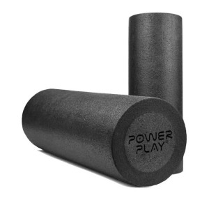 Массажный ролик (роллер) PowerPlay 4025 Черный (33x14 см)