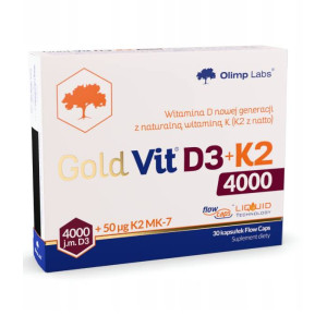 Olimp Labs Gold-Vit D3+K2 200 IU Sport Edition