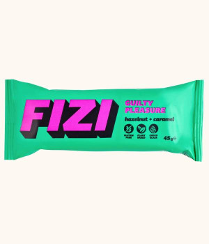 Батончики FIZI FIZI Батончик Guilty Pleasure Hazelnut + Caramel (Фундук + карамель)