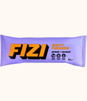 Батончики FIZI FIZI Батончик Guilty Pleasure Peanut + Caramel (Арахис карамель)