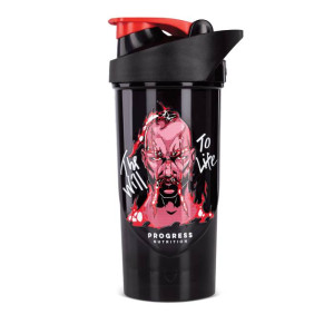 Шейкер «Огненный казак» the will to life Shieldmixer collab Progress Nutrition