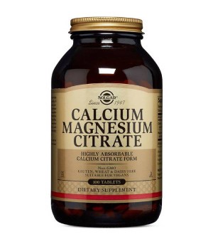 Витамины и минералы Solgar Solgar Calcium Magnesium Citrate