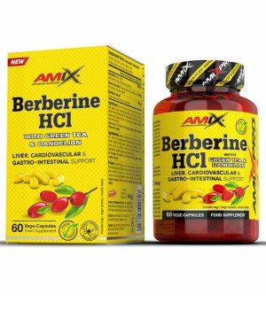 Жиросжигатели Amix Amix Berberine HCl with GreenTea & Dandelion