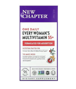 Витамины и минералы New Chapter New Chapter One Daily Every Woman's Multivitamin 55+