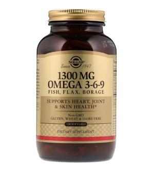Омега 3 Solgar Solgar Omega 3-6-9 1300 mg