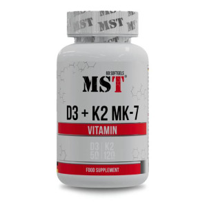 MST Vitamin D3 + K2 MK-7