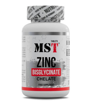 Витамины и минералы MST MST Zinc Bisglycinate Chelate