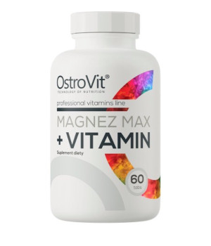 Вітаміни та мінерали OstroVit Ostrovit Magnez Max + Vitamin