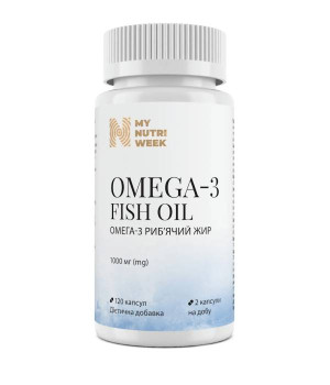 Омега 3 My Nutri Week My Nutri Week Omega-3 Fish Oil