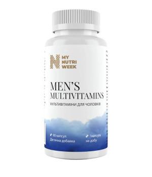 Витамины и минералы My Nutri Week My Nutri Week Men's Multivitamins
