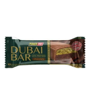 Батончики Power Pro Power Pro Протеїновий батончик 25% (без цукру) Dubai Bar з фісташоковю пастою та катаїфі