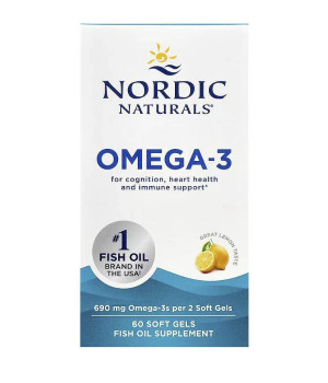 Омега 3 Nordic Naturals Nordic Naturals Omega-3 Lemon 690 mg