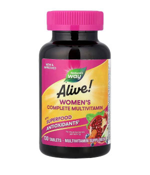 Витамины и минералы Nature's Way Nature's Way Alive! Women's Complete Multivitamin