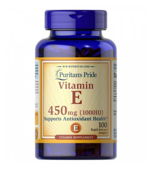 Вітаміни та мінерали Puritan's Pride Puritan's Pride Vitamin E 450 mg (1000 IU)