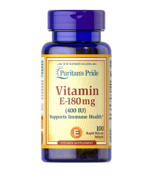Витамины и минералы Puritan's Pride Puritan's Pride Vitamin E 180 mg (400 IU)