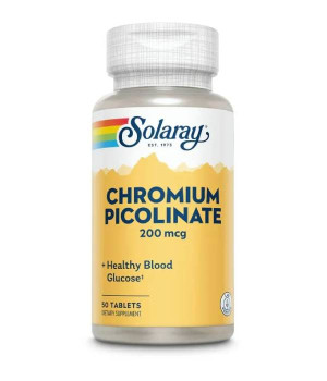 Вітаміни та мінерали Solaray Solaray Chromium Picolinate 200 mcg