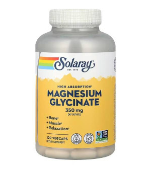 Вітаміни та мінерали Solaray Solaray Magnesium Glycinate 350 mg