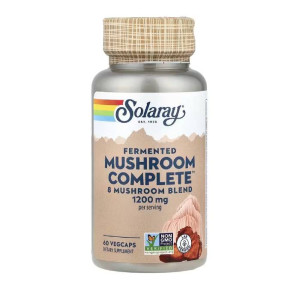 Solaray Fermented Mushroom Complete 1200 mg Organic Grown