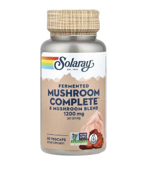 Вітаміни та мінерали Solaray Solaray Fermented Mushroom Complete 1200 mg Organic Grown